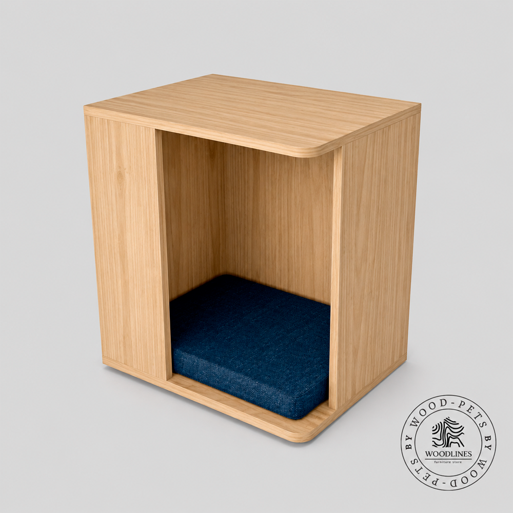 mesa de trabajo 8 Mueble esquinero derecho chico y cama para mascota