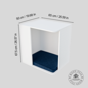 pet station blanco med medidas