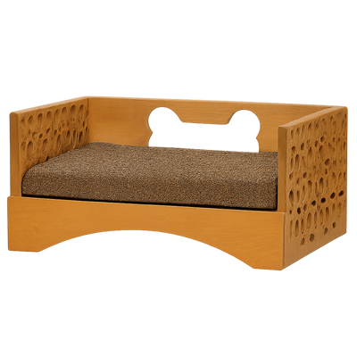 cama alta flores Perritorio Grande - Cama alta con diseño de flores - Image 3