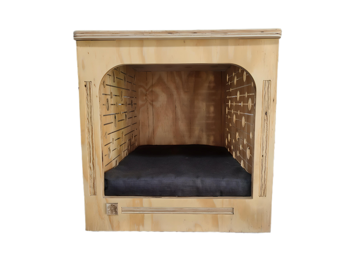 nest box pino frente Nest box Buró con multicontacto - Image 2