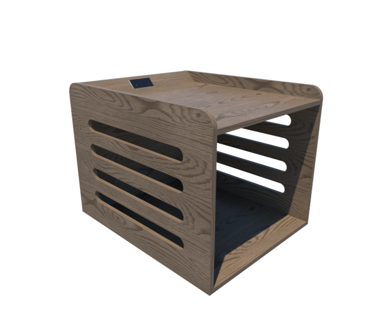 mesa perro contactos 1 Nest box Buró con multicontacto - Image 4