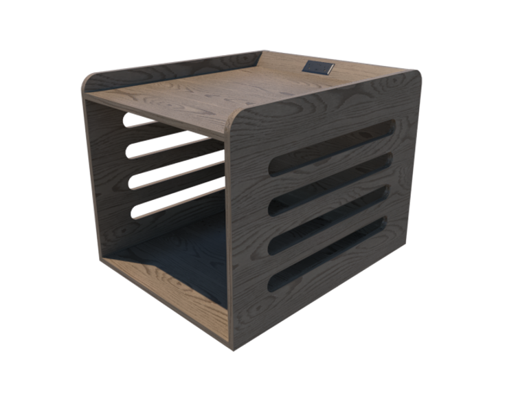 mesa perro contactos 2 Nest box Buró con multicontacto - Image 3